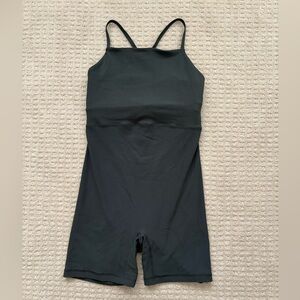 Old Navy Charcoal PowerLite Lycra Bodysuit